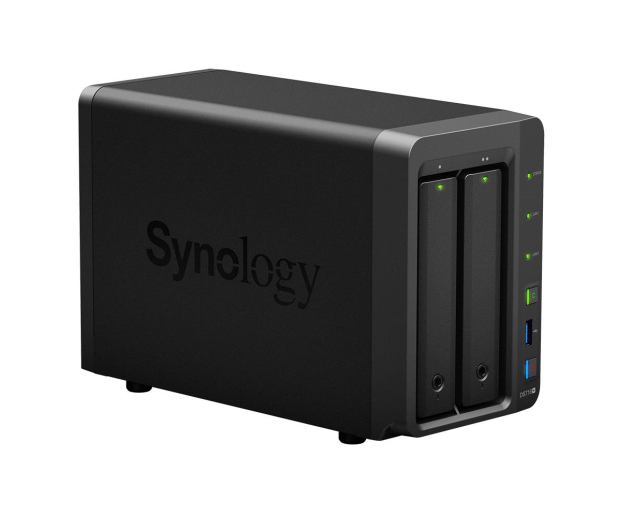 Synology DS716+ (2xHDD, 4x1.6-2.08GHz, 2GB, 3xUSB, 2xLAN) - 269861 - zdjęcie 2